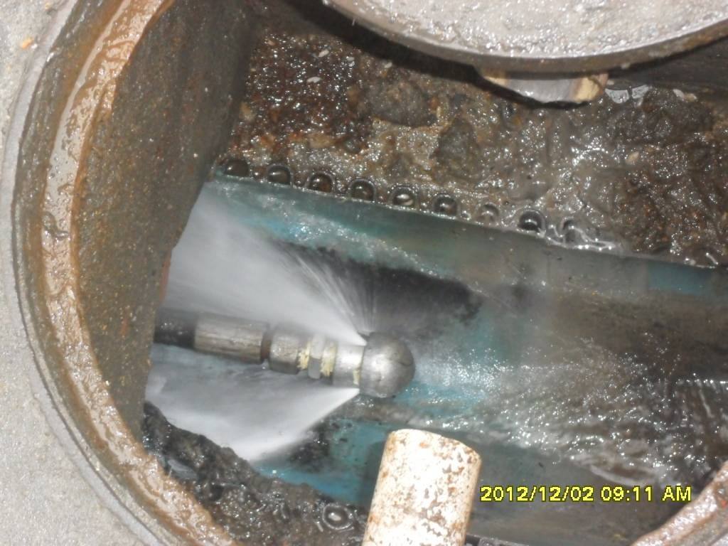 九湖镇污水管道高压清洗